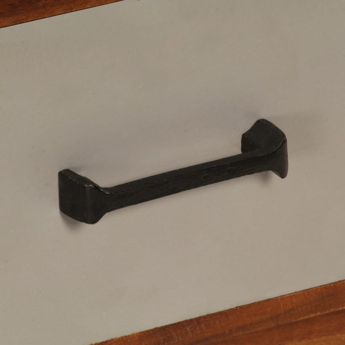 vidaXL Szafka pod TV z 3 szufladami, 110x35x50 cm, drewno akacjowe