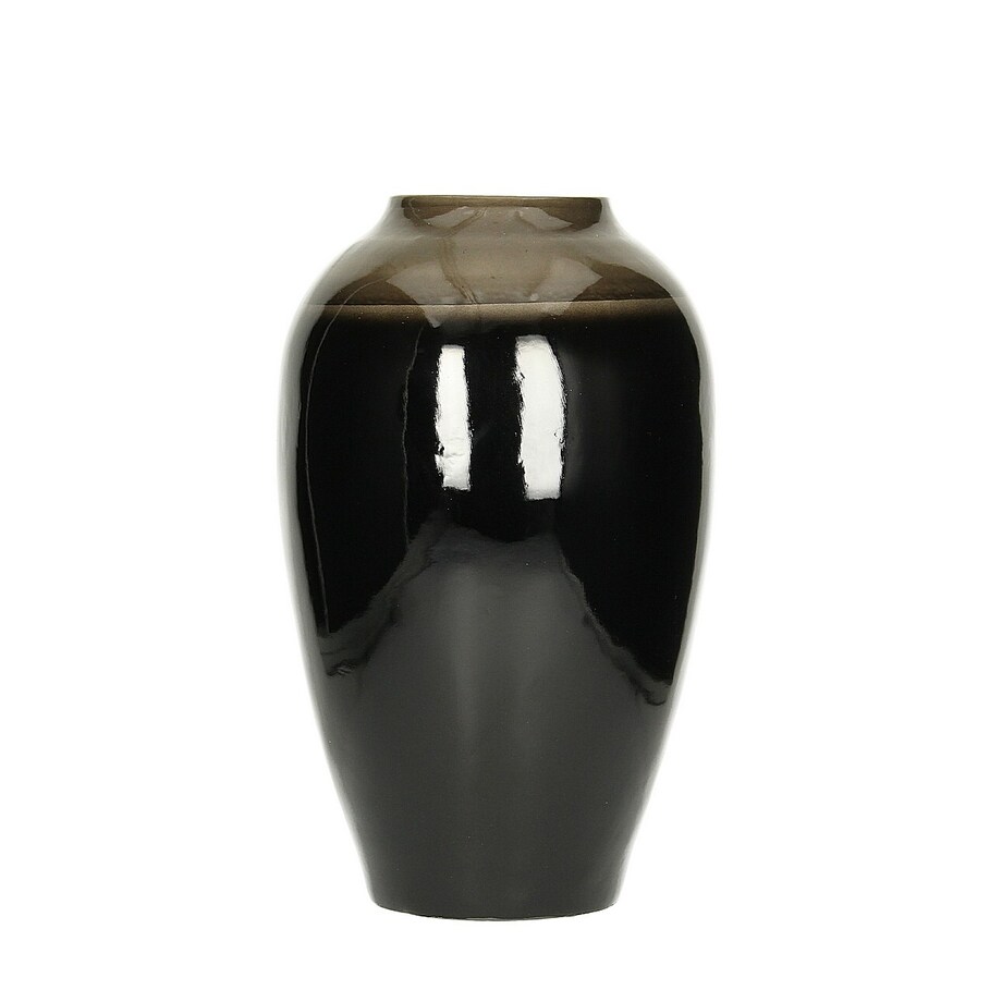 Wazon Bella Black 38cm, 24 x 38 cm