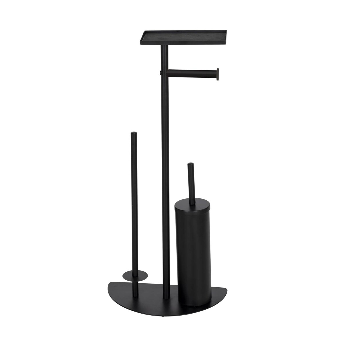 Stojak na szczotkę WC i papier z półeczką 4w1 COSENZA