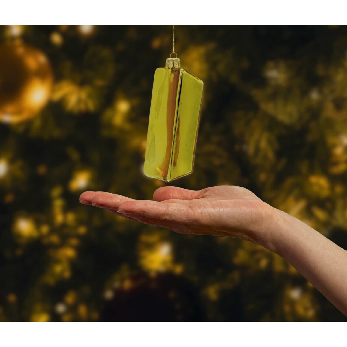 Bombka choinkowa szklana: Sztabka