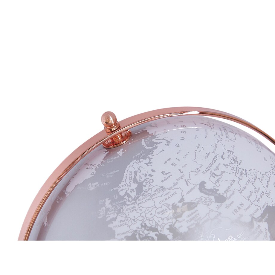 Globus 28 cm srebrny CABOT