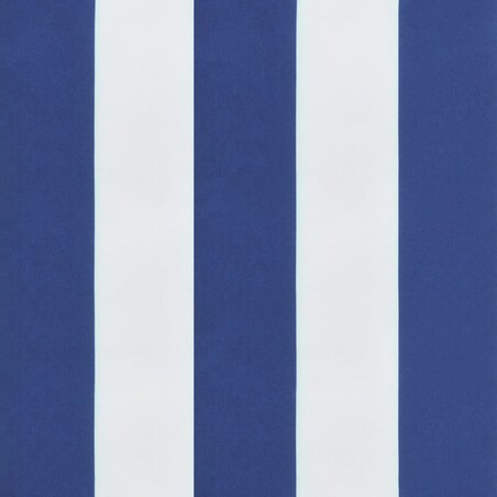 vidaXL Poduszki na krzesła z wysokim oparciem, 2 szt., niebiesko-białe