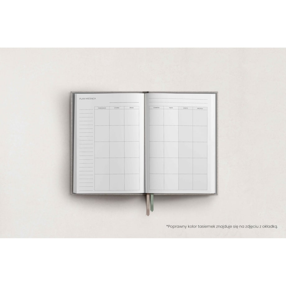 Organizer NIEDATOWANY DZIENNY – Verde – OUTLET