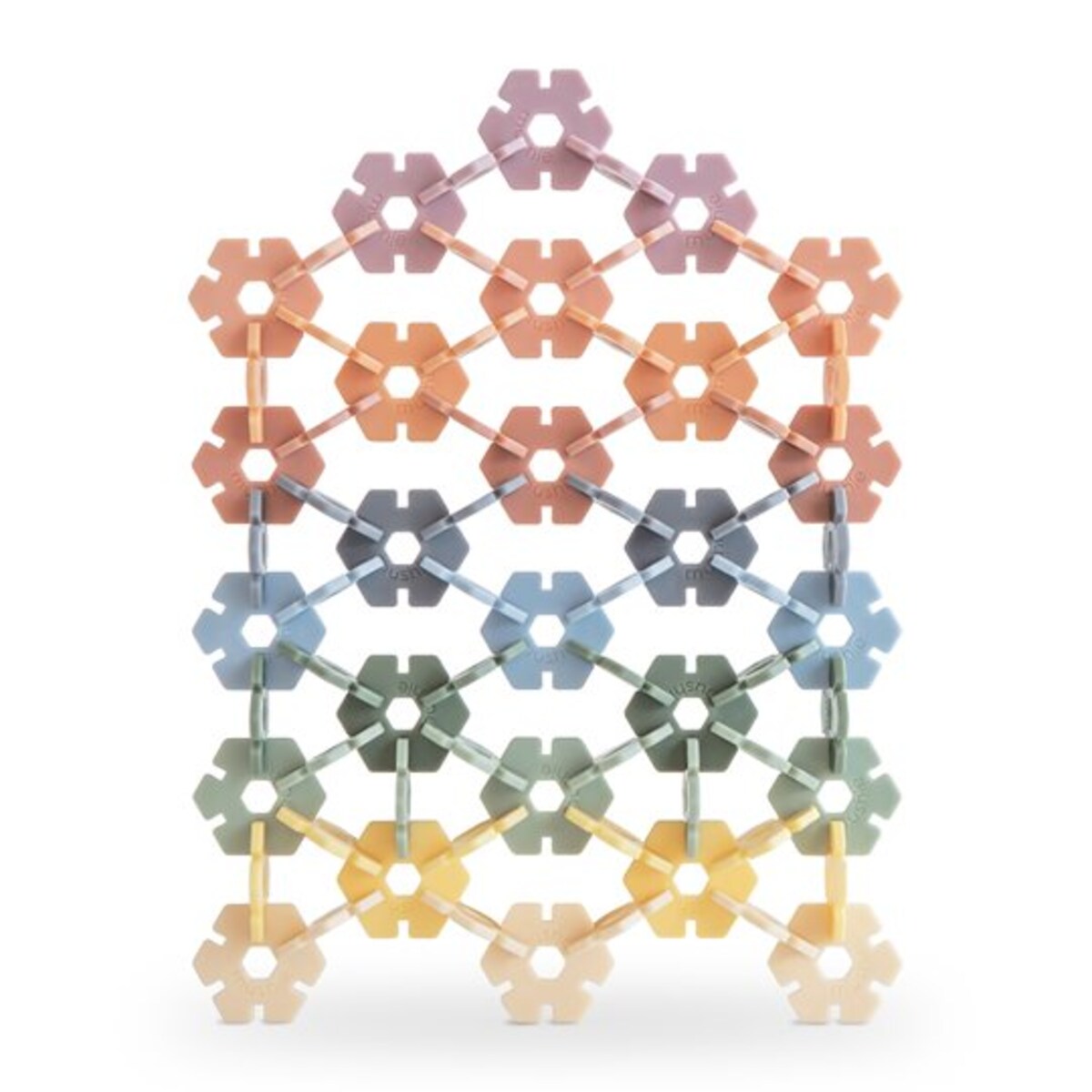 Mushie Klocki konstrukcyjne dla dzieci HEX Connect