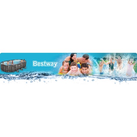 Basen ogrodowy stelażowy 610x366x122 Bestway 18w1