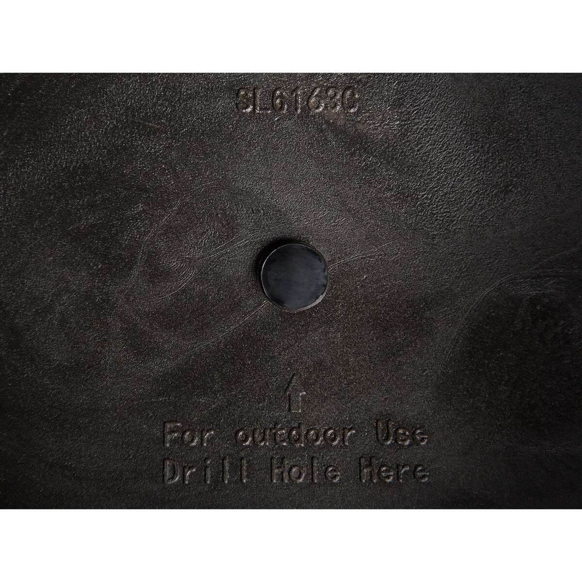 Doniczka okrągła 43 x 43 x 60 cm beżowa CAMIA