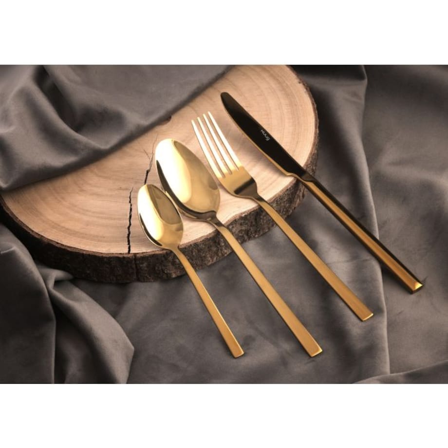 Łyżeczka do herbaty Piano Shiny gold 30992