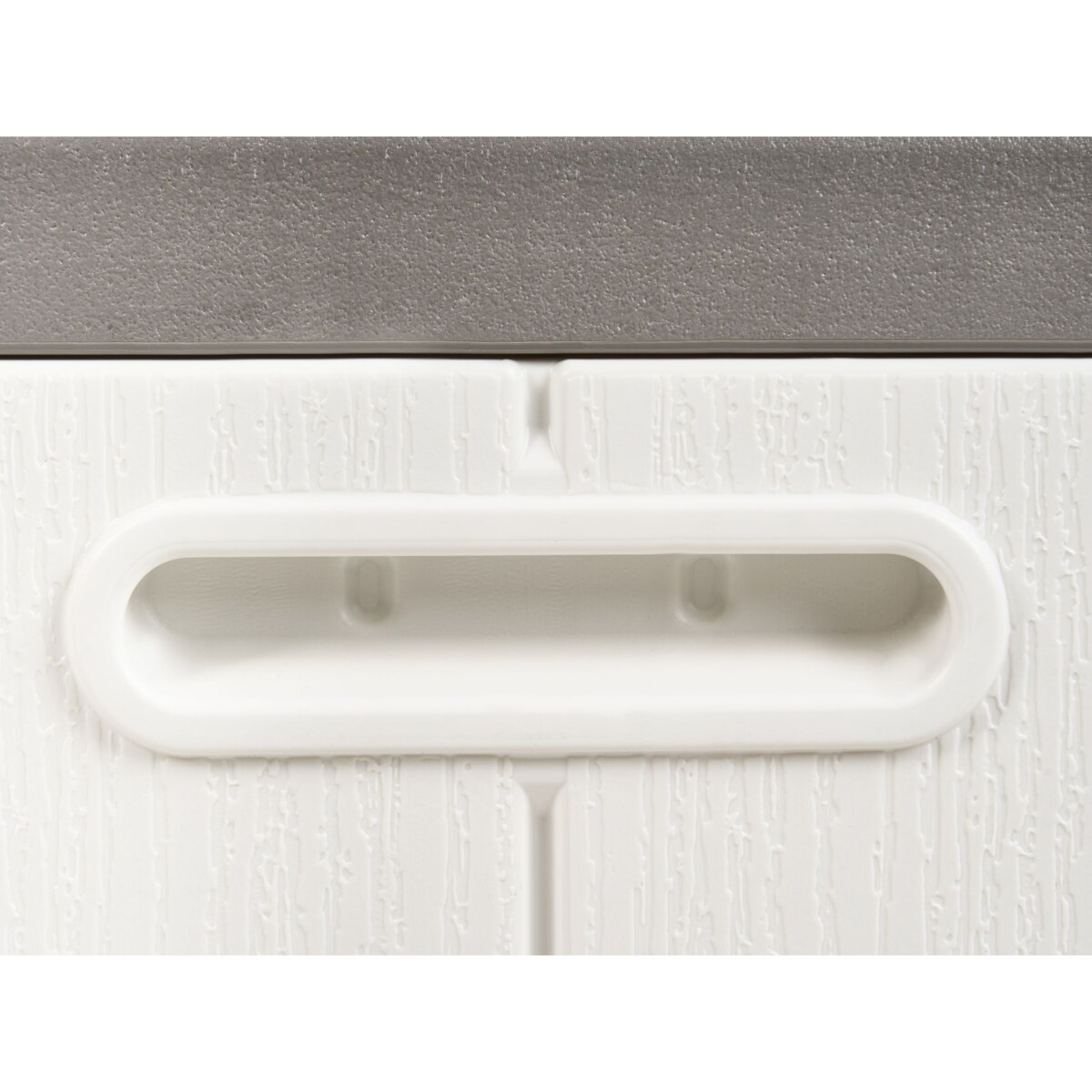 Skrzynia ogrodowa MILIES 116 cm 60 cm Biały