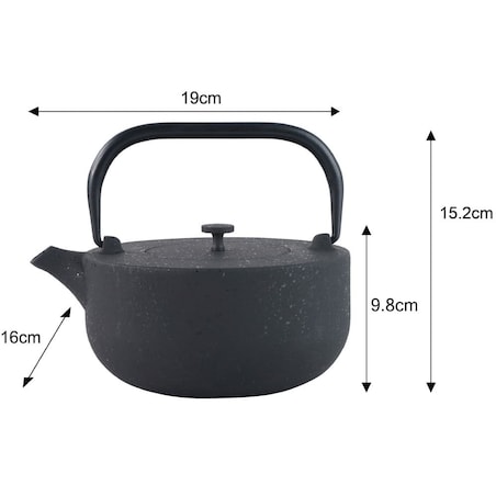 Czajniczek żeliwny Zaparzacz do herbaty ziół 1.1L KINGHOFF