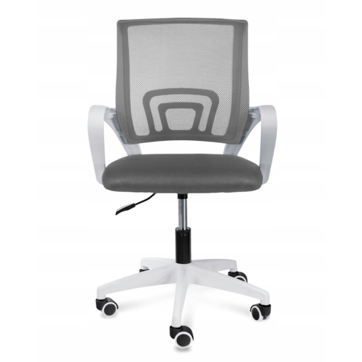 Krzesło biurowe profilowane SMART szare