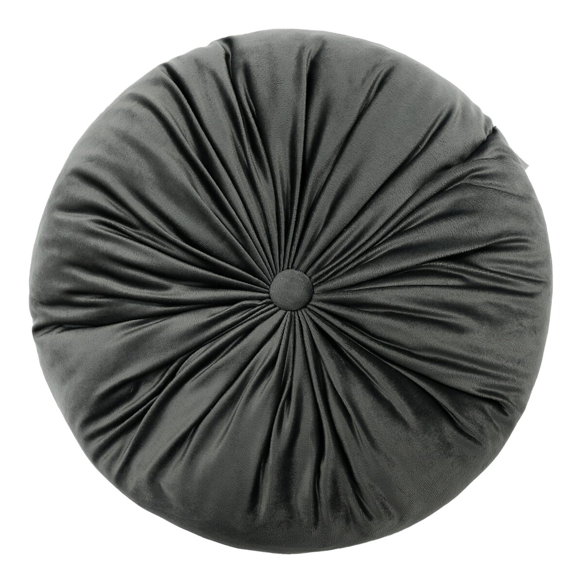 Grafitowa Poduszka Welurowa 40x40 SOFT