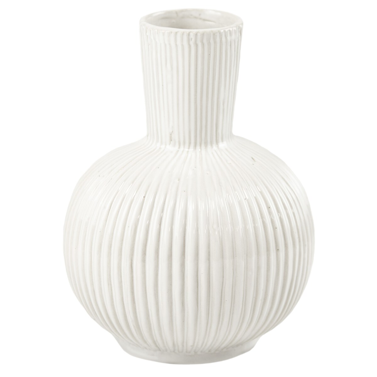 Wazon Ceramiczny Zdobiony Dekoracyjny Waza Ozdobna Na Kwiaty 21 Cm