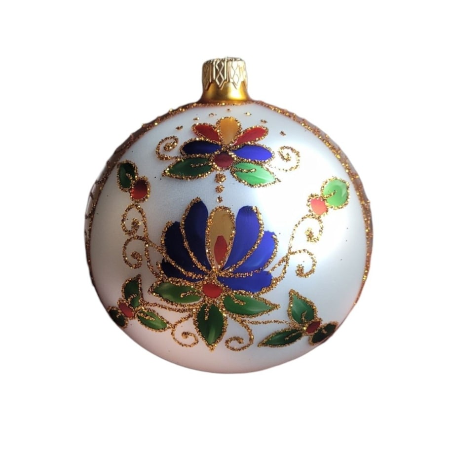 Bombka szklana 4 szt. Ø 100 mm JANIA