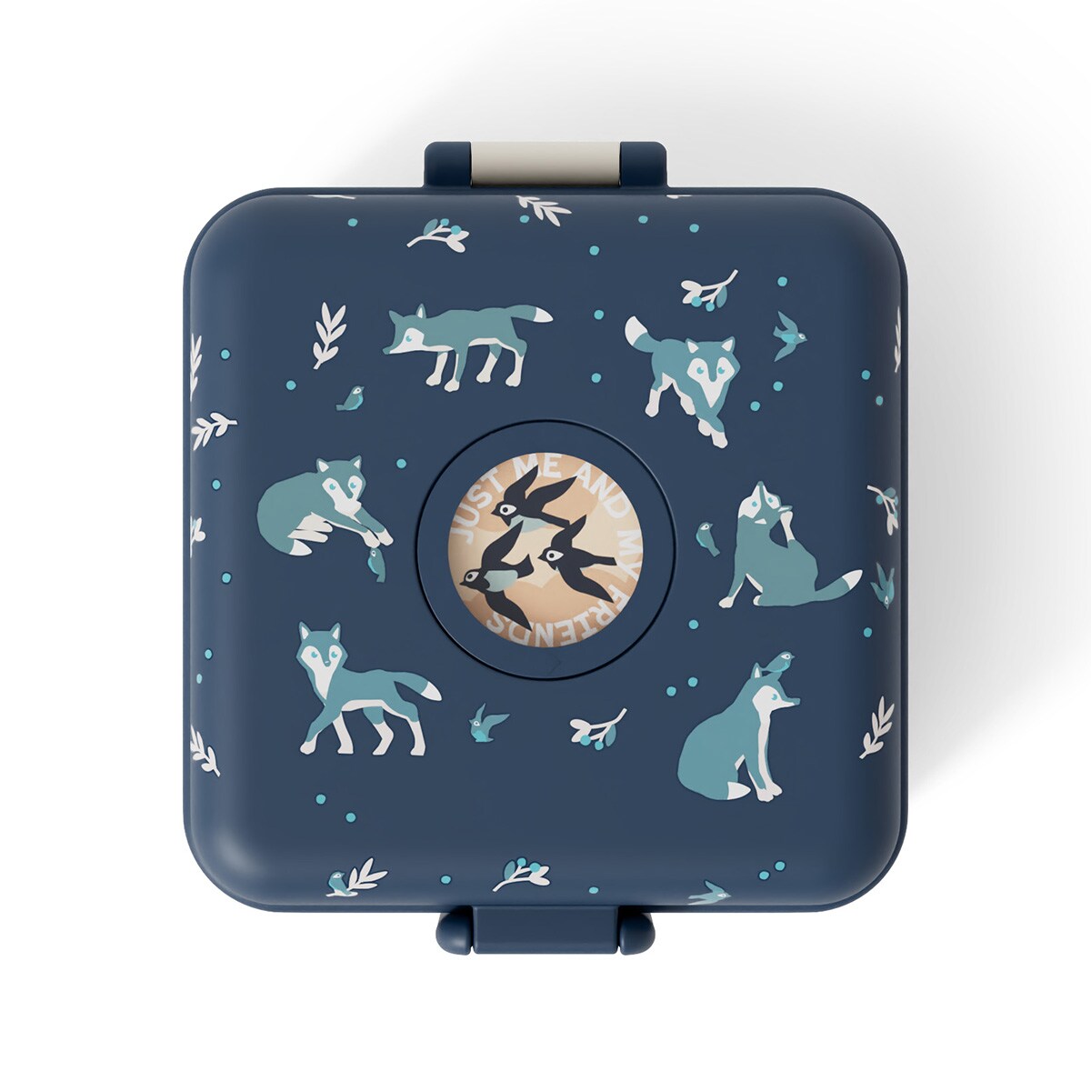 Monbento Snacky lunchbox dla dzieci 0,85 L Wolf