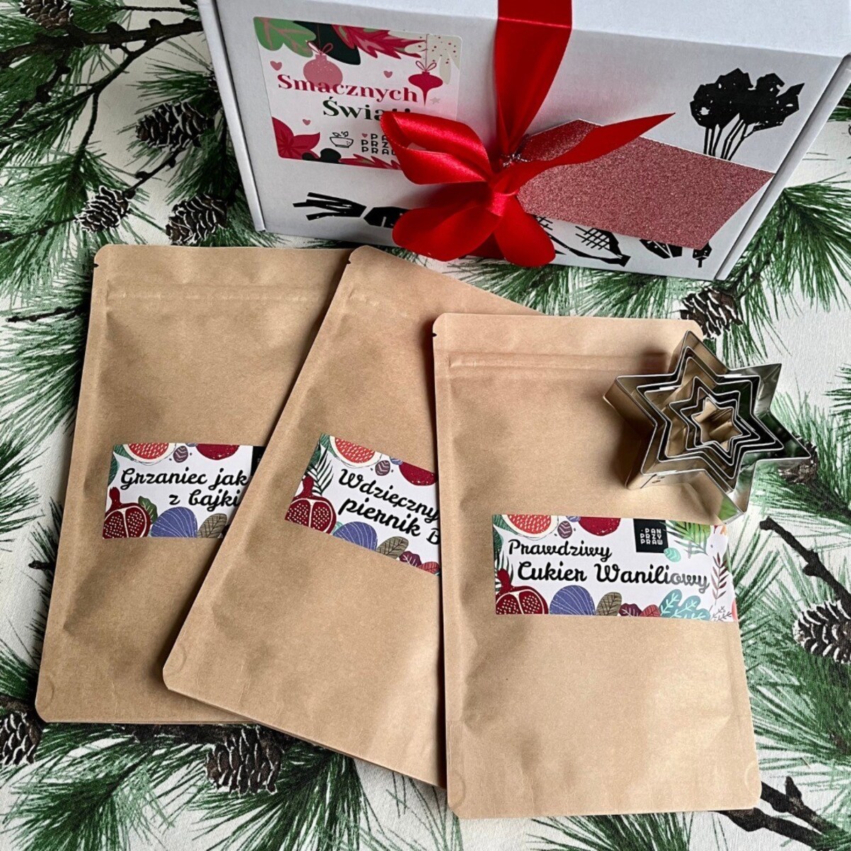 3 mieszanki przypraw w doypack CUKIER + foremki