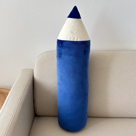 Poduszka w kształcie Kredki Kredka niebieska