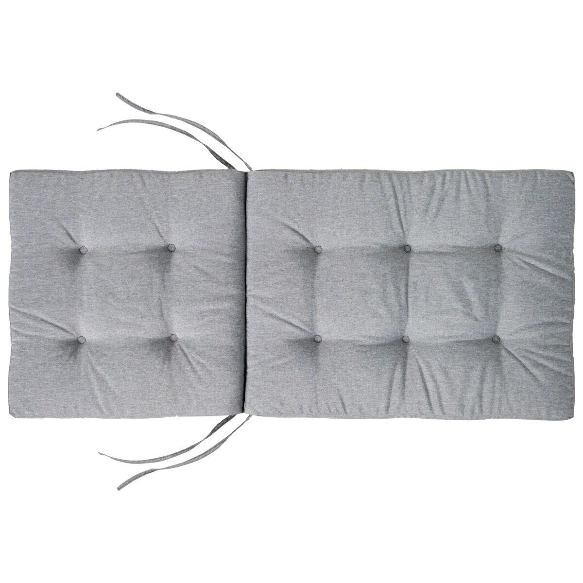 Zestaw 8 poduszek siedziskowych/oparciowych MAUI PREMIUM Szary