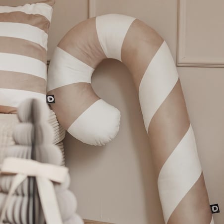 Poduszka XMAS wzór XM21 | Piaskowa laska cukrowa XXL