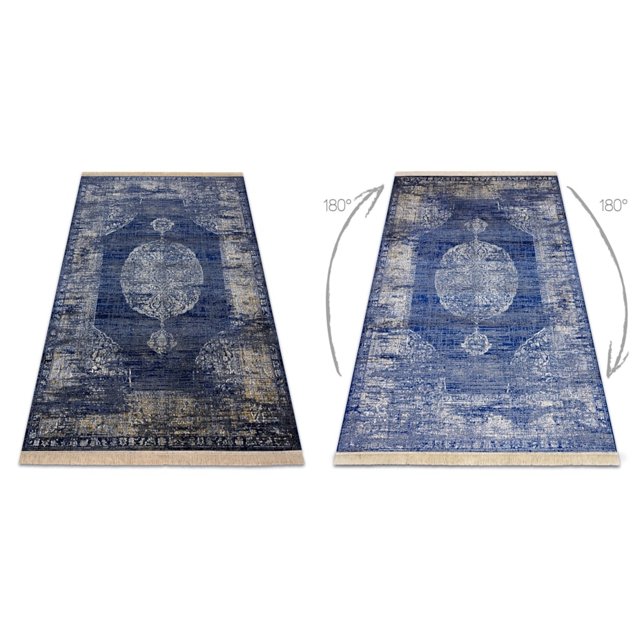 Dywan WINDSOR 22994 ORNAMENT granat 160x230 cm