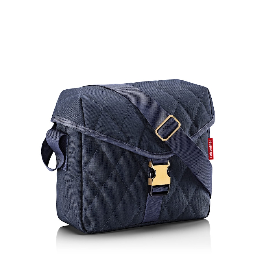 Torba SADDLE BAG M, rhombus midnight gold