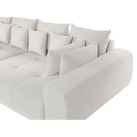 Sofa 4-osobowa beżowa TORPO