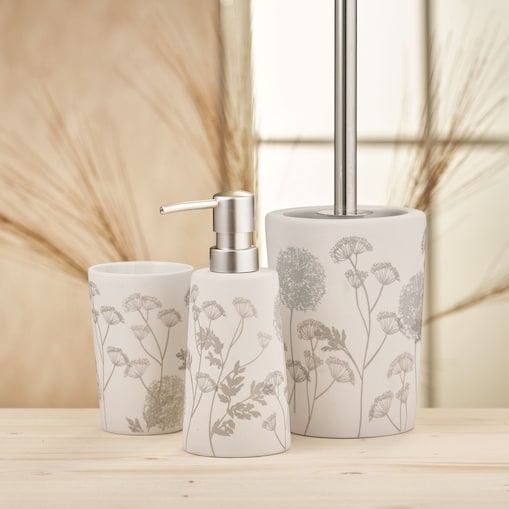 Kleine Wolke Savannah Szczotka WC ze stojakiem szary