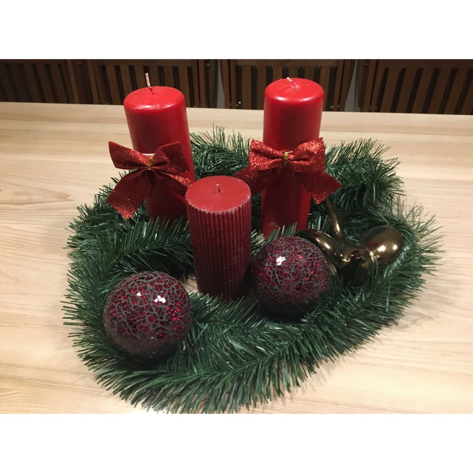 10x GIRLANDA SZTUCZNA ZIELONA CHOINKOWA ŚWIĄTECZNA