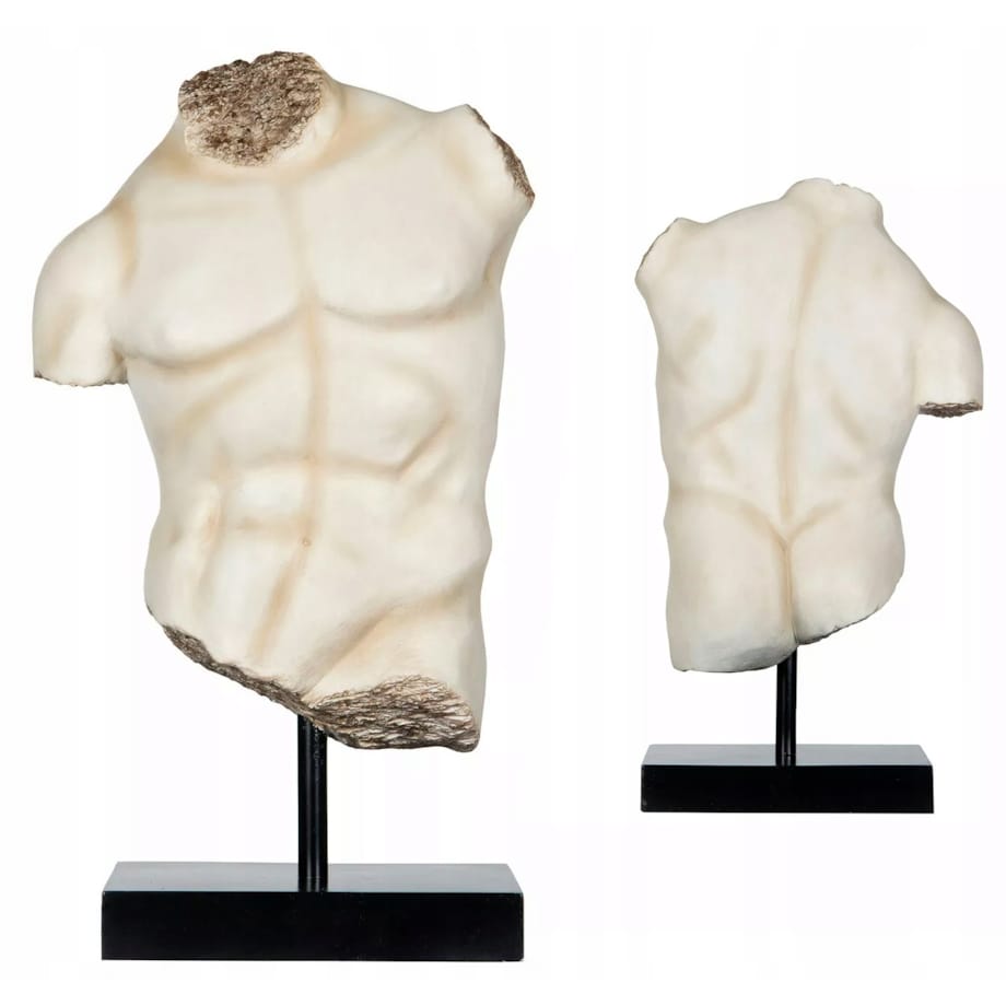 FIGURKA TORS GRECKI rzeźba grecka antyczna dekoracja ozdoba do salonu 54cm