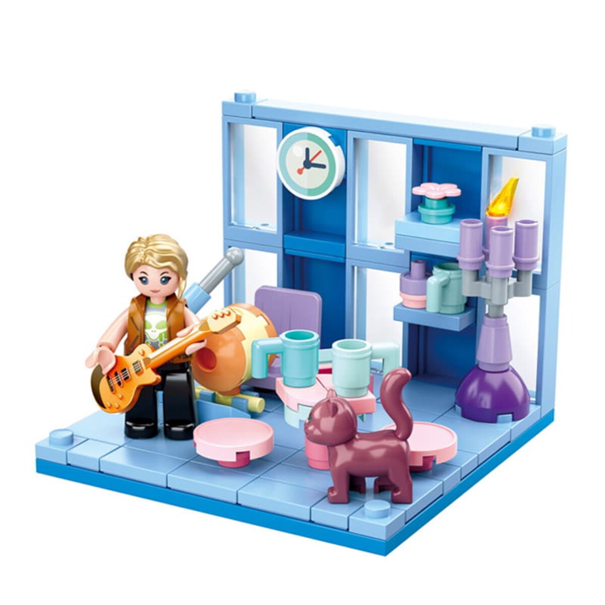 GITARA - mini pokoik klocki - Sluban - 117 elementów