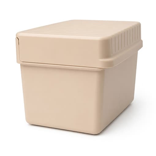 POJEMNIK PLASTIKOWY Z UCHWYTEM UNIBOX Z POKRYWKĄ NA AKCESORIA OBIERKI