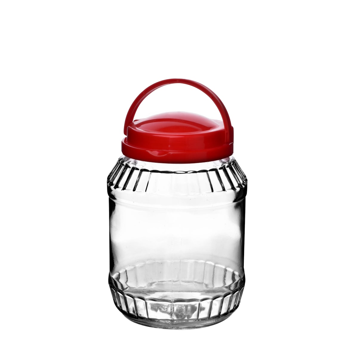 BASIC KITCHEN Słój 2,0L z uchwytem14xh21,5cm