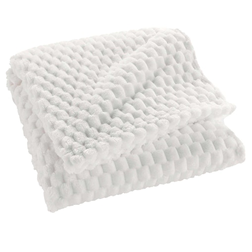 Narzuta flanelowa 125 x 150 cm FROSTY