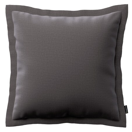 Poszewka Mona na poduszkę 45x45 brązowy welwet