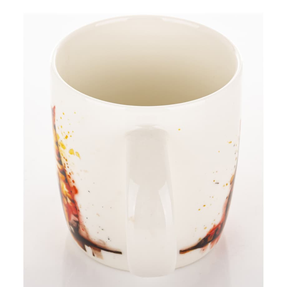 Kubek porcelanowy 350 ml koty 9x12,5x8,5 cm GATTI-2