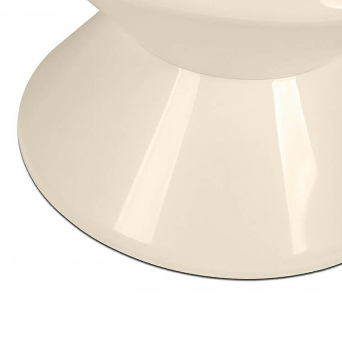 Geometryczny stolik na korytarz Turn KH1501100198 beżowy, King Home