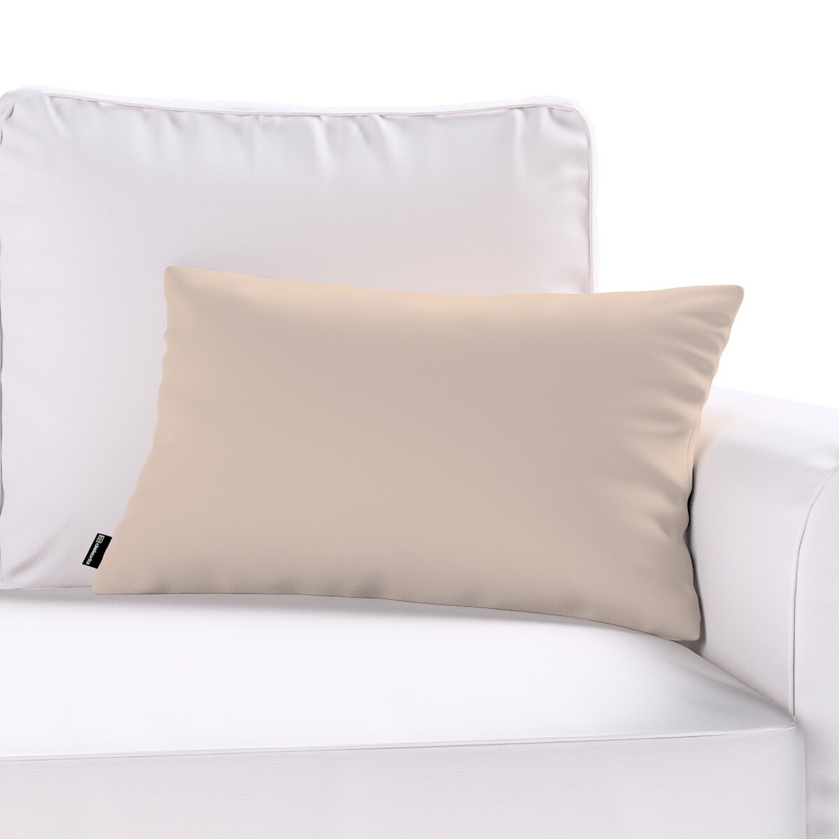 Poszewka Kinga na poduszkę prostokątną 47x28 jasnobeżowy