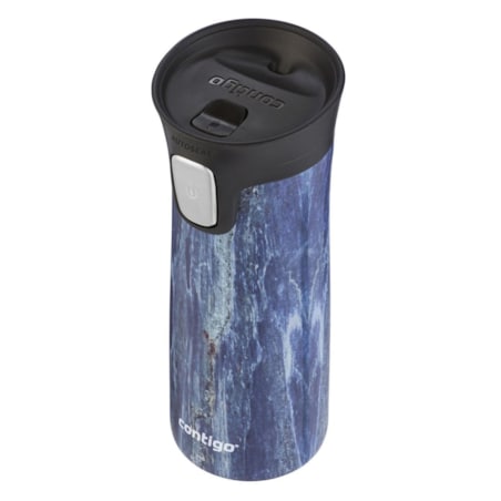 Zestaw kubków termicznych Contigo Pinnacle Couture 420ml - Blue Slate + Blonde Wood