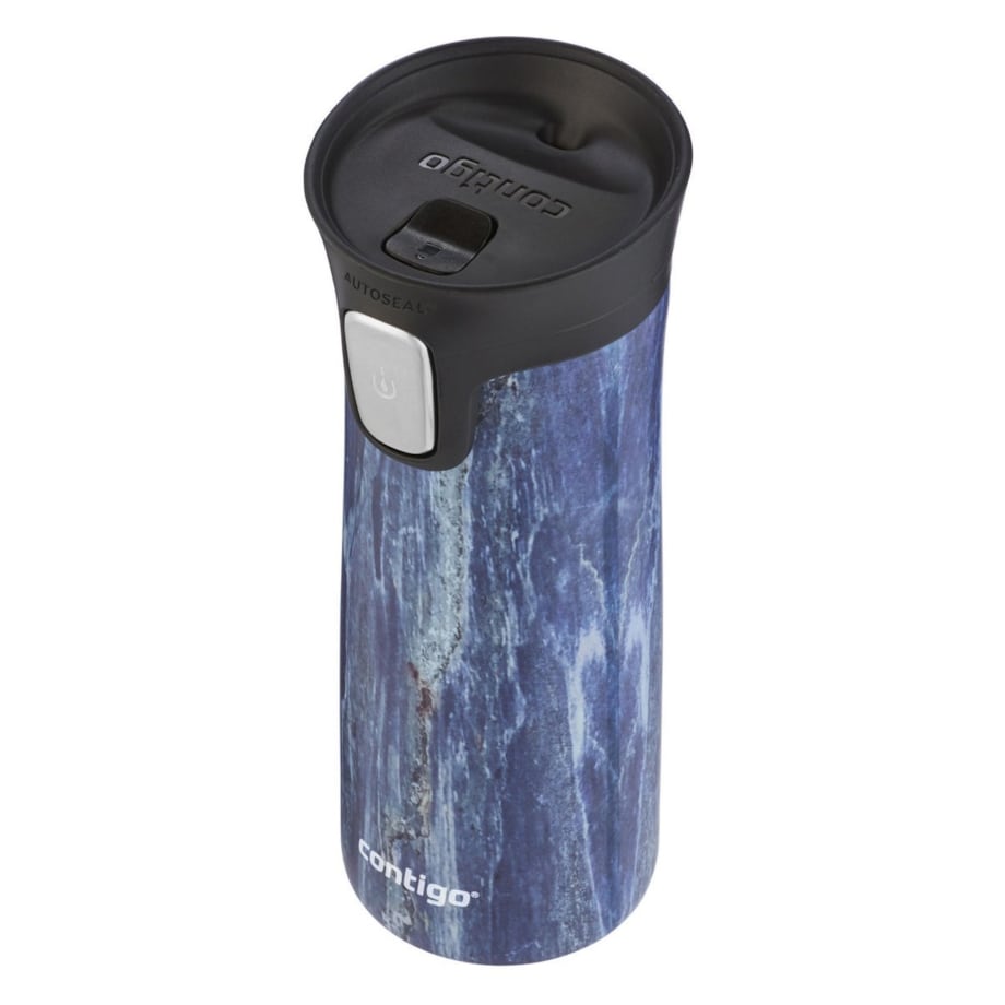 Zestaw kubków termicznych Contigo Pinnacle Couture 420ml - Blue Slate + Blonde Wood