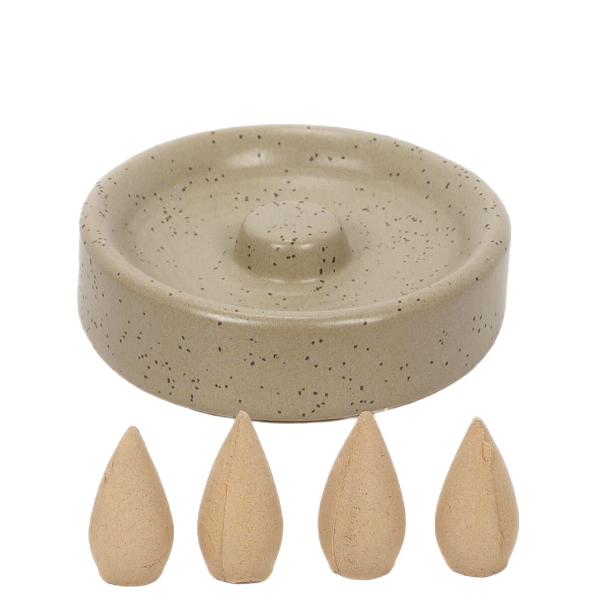 Kominek zapachowy + kadzidła HAPO, 9 elementów