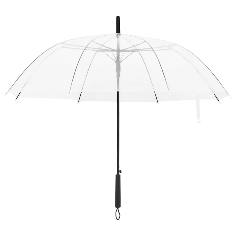 vidaXL Parasolka przezroczysta, 100 cm