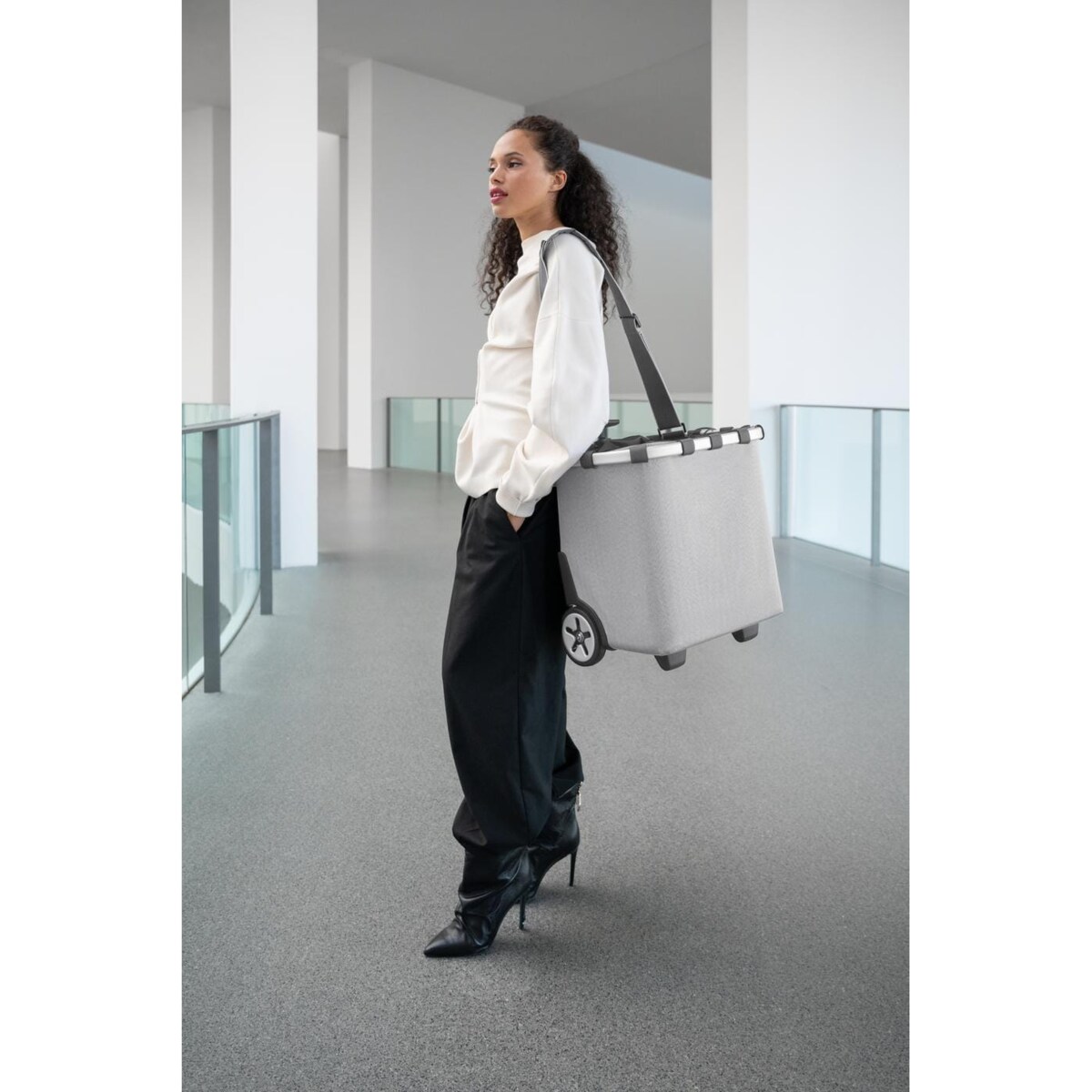 Wózek CARRYCRUISER, herringbone grey