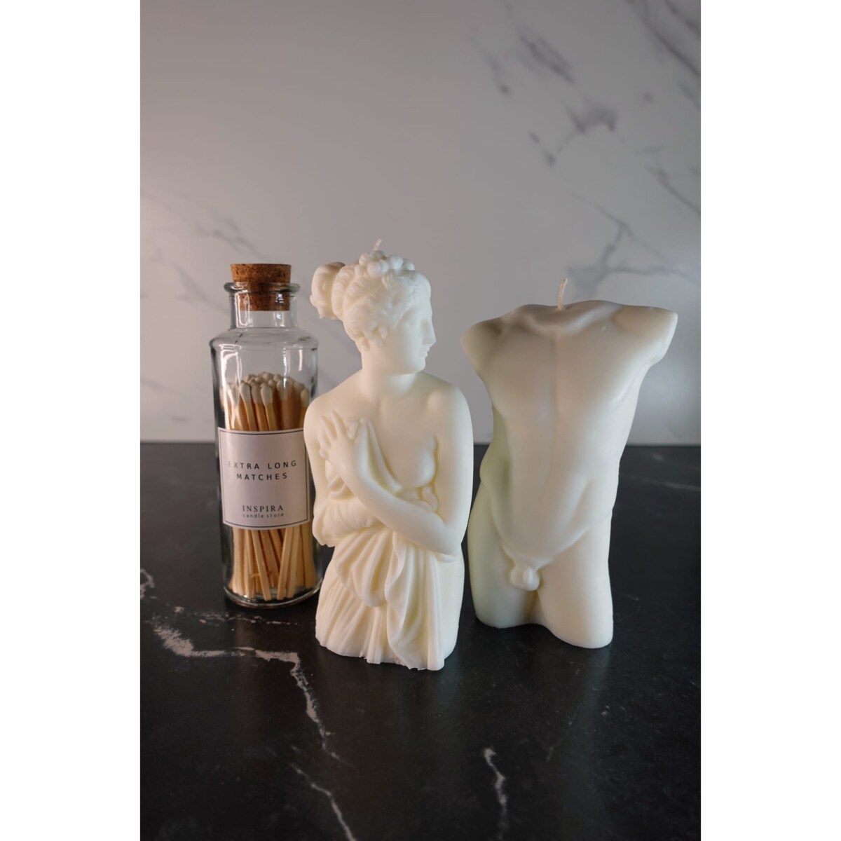 Świeca sojowa bogini Venus II, 250 g, INSPIRA