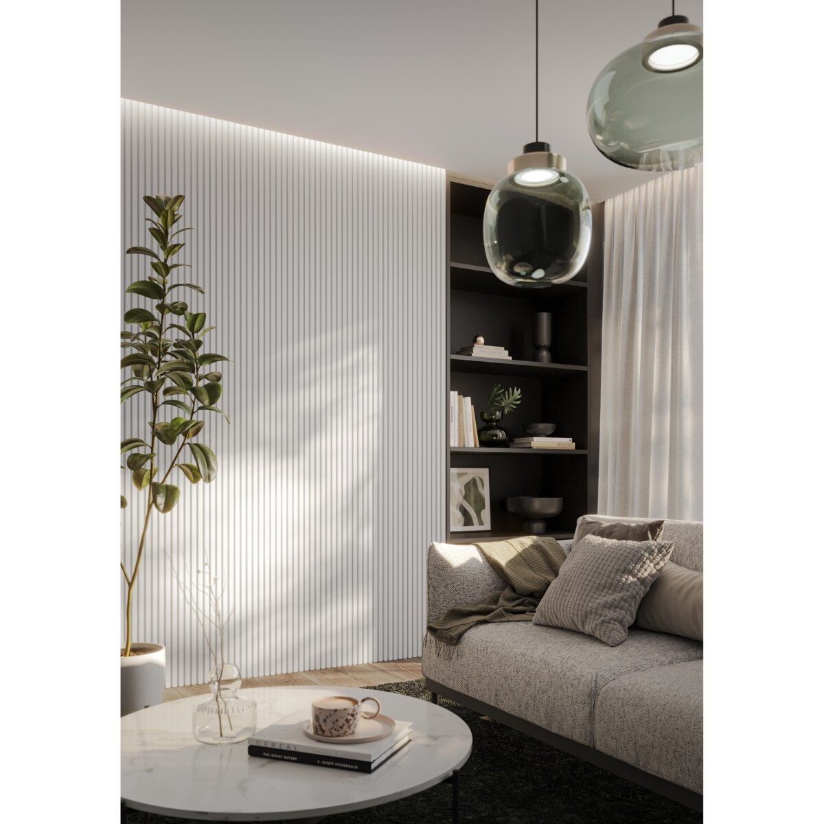 MINILAMELE - BIAŁY MAT