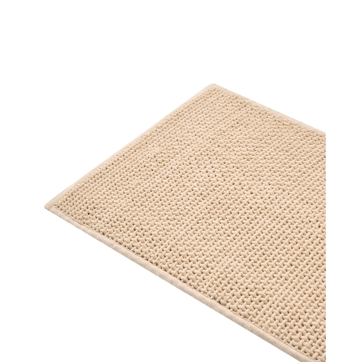 Dywanik łazienkowy KARAD Beżowy 60 x 90 cm Bawełna