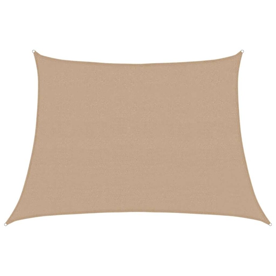 vidaXL Żagiel przeciwsłoneczny, 160 g/m², kolor taupe, 4/5x3 m, HDPE