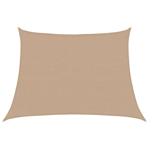 vidaXL Żagiel przeciwsłoneczny, 160 g/m², kolor taupe, 4/5x3 m, HDPE