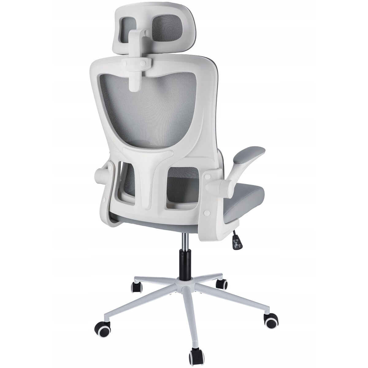 Fotel biurowy obrotowy ZEO szary