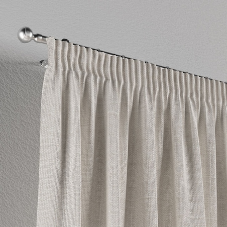 Zasłona na taśmie marszczącej 1 szt. 130x260 śmietankowy biały