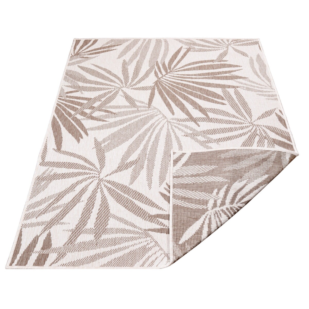 Funkcjonalny dywan na zewnątrz i do wnętrz, dwustronny DUO 57710 Krem 120x170