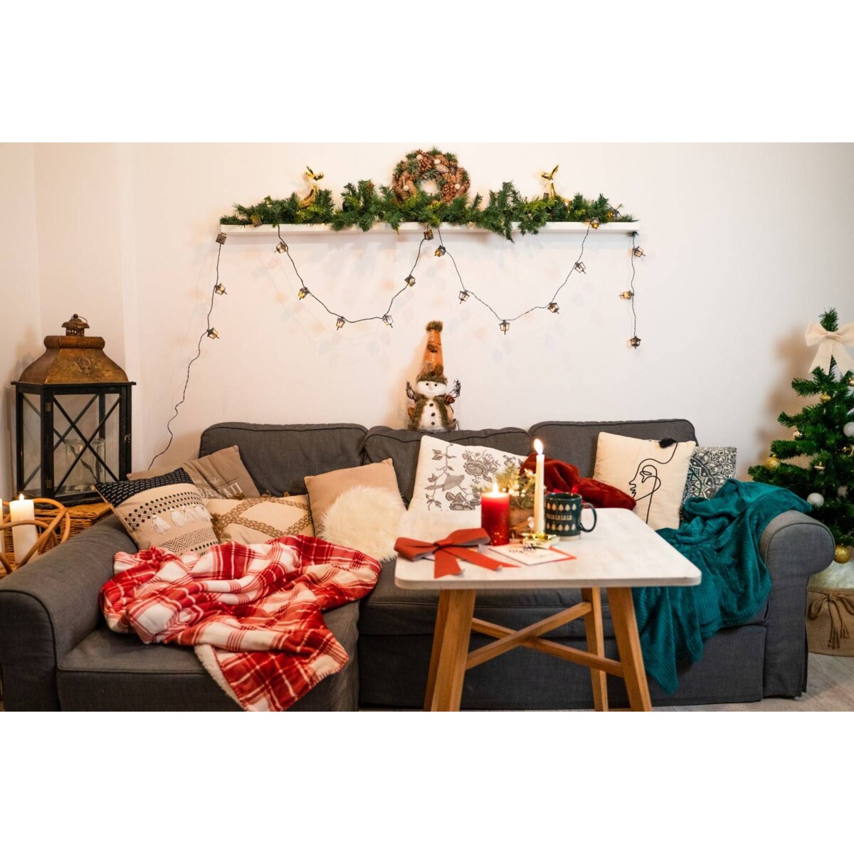 Poduszka na krzesło sztuczne futro, Ø 32 cm